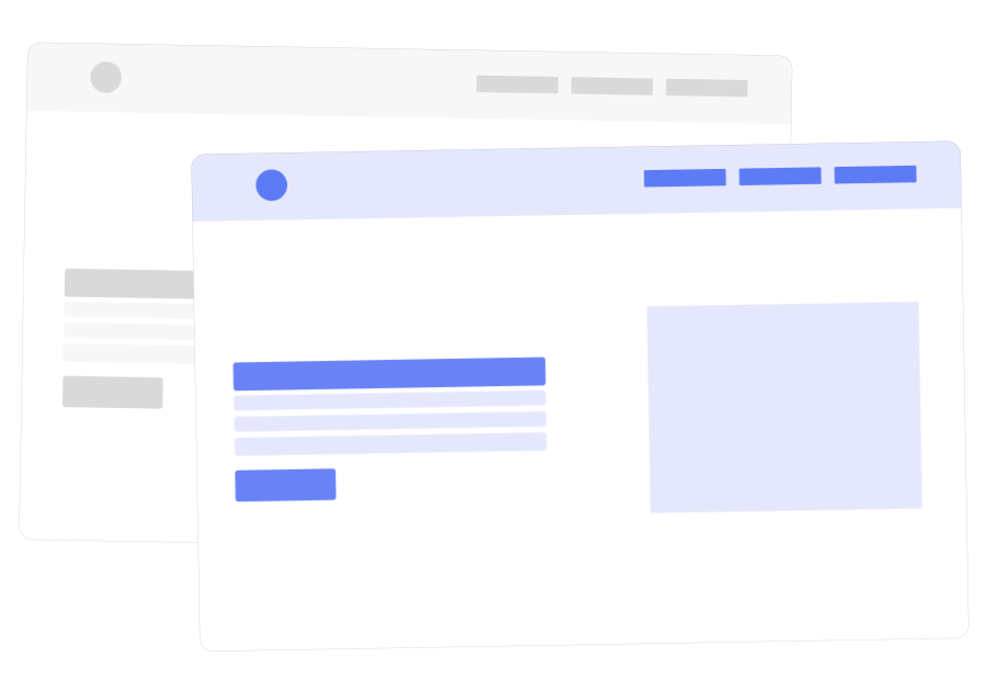 Webdesign layout
