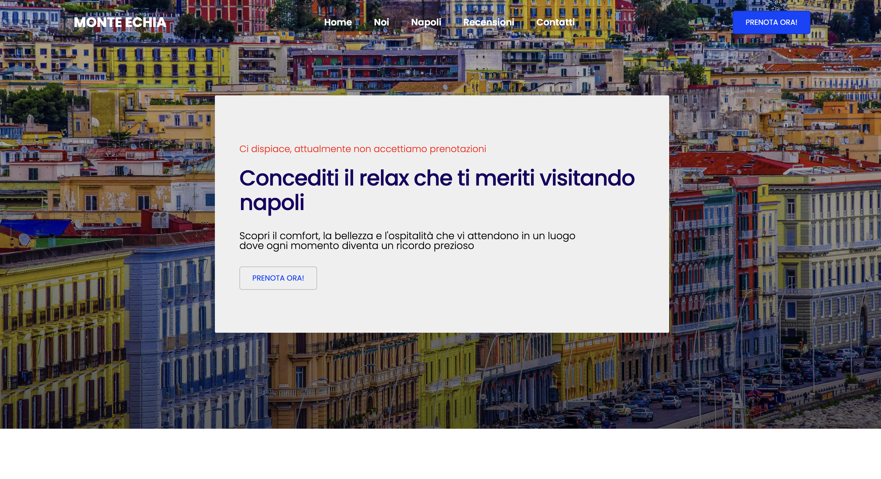 Design del sito resortechia.it